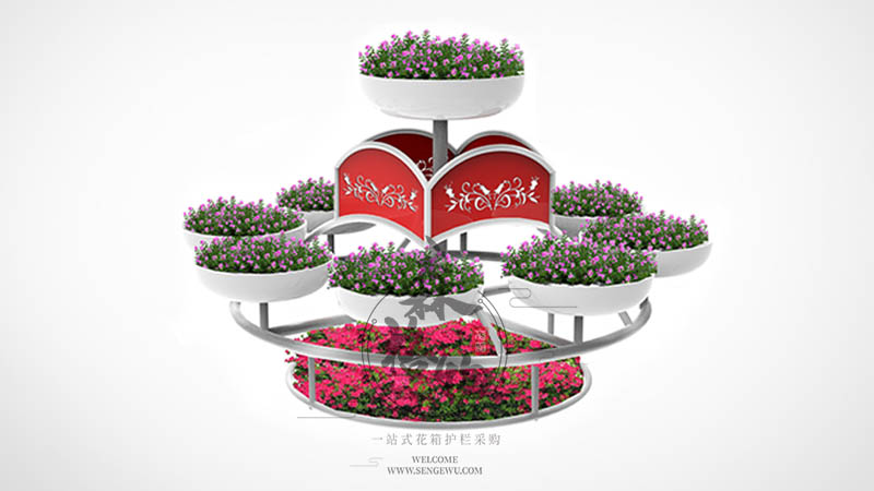 中型多层立体花架